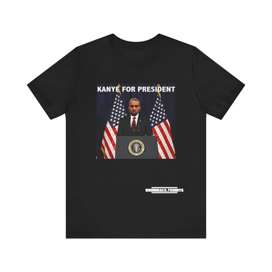 KANYE FOR PRESIDENT T-SHIRT